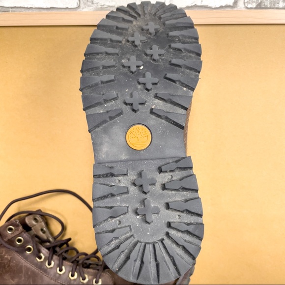 Timberland Originals II 6 Inch Mens Dark Brown Boots - Picture 7 of 8